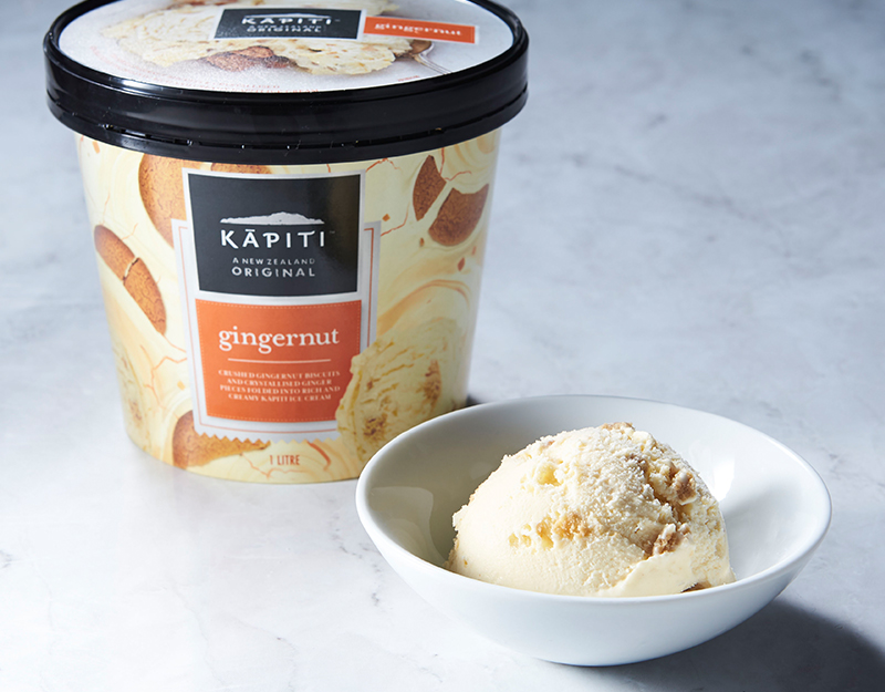 Kapiti Gingernut Ice Cream