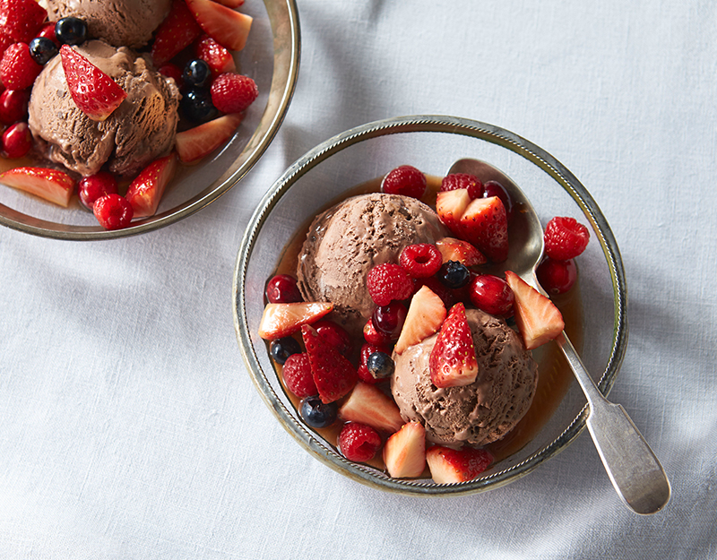 Berry Macedonia Chocolate