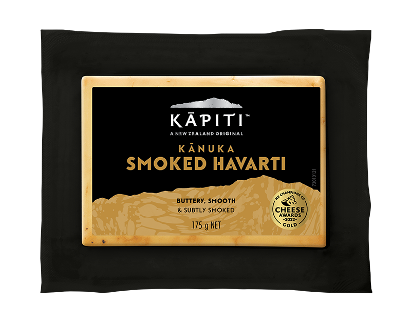 Kapiti Kānuka Havarti Smoked Cheese