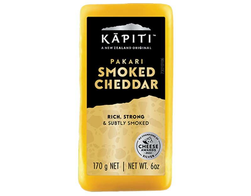 Kapiti Pakari Smoked Cheddar Cheese