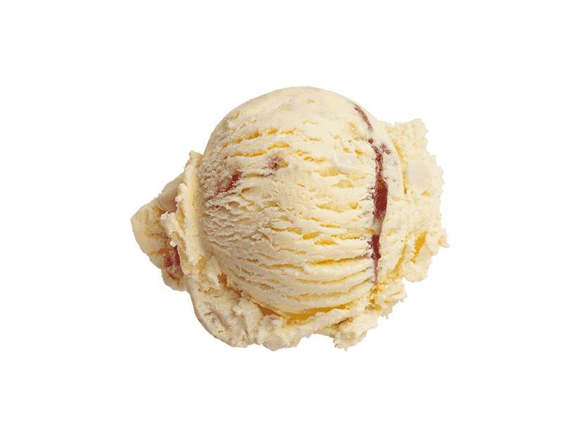 Kapiti White Chocolate & Raspberry Ice Cream
